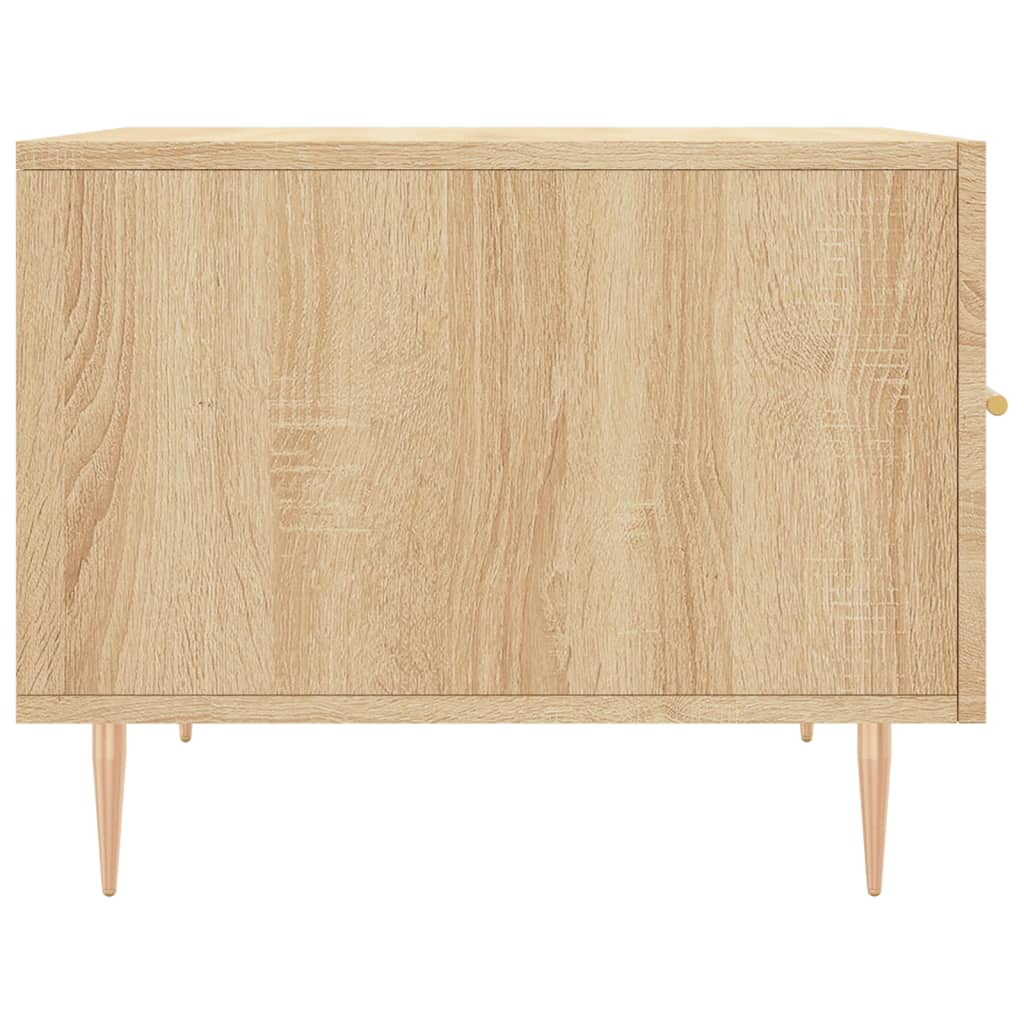 Coffee tables 2 pcs. sonoma oak 50x50x40 cm composite wood