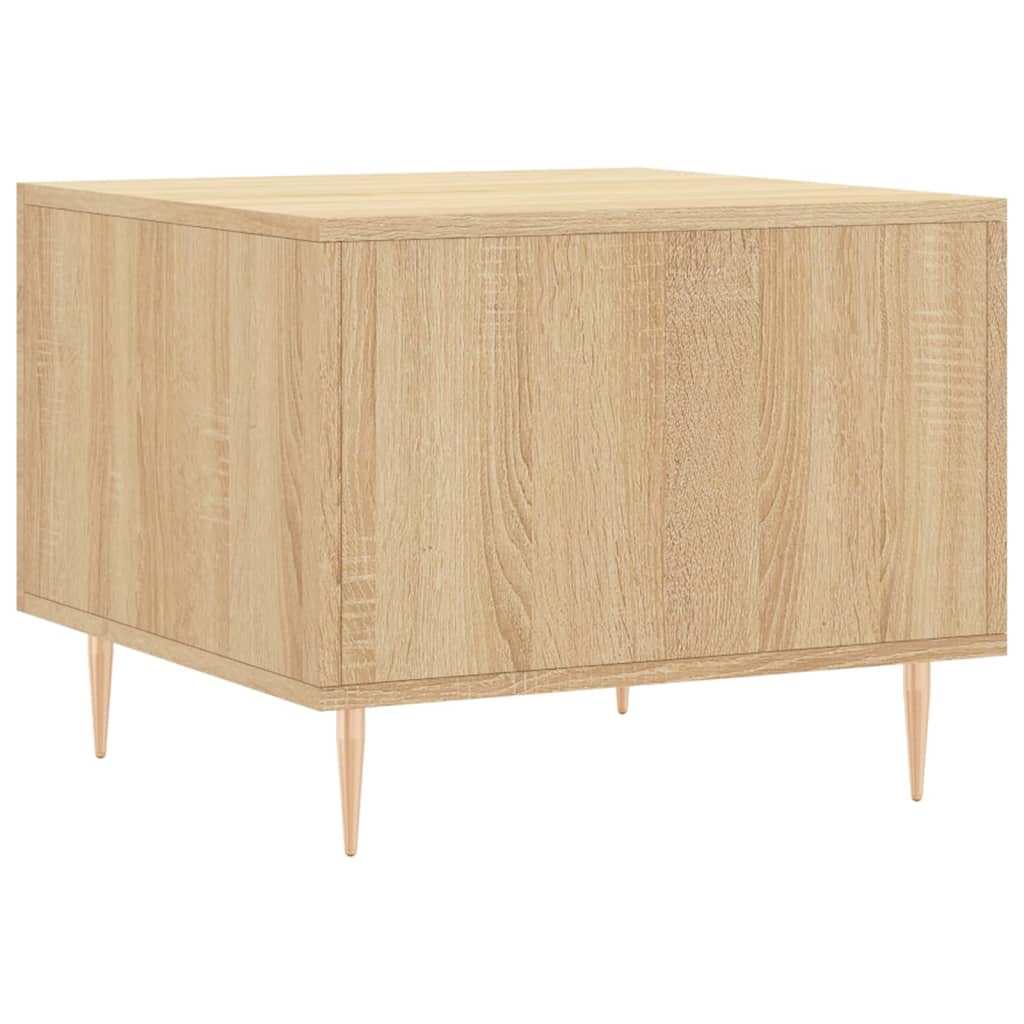 Coffee tables 2 pcs. sonoma oak 50x50x40 cm composite wood