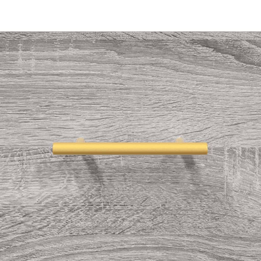 Coffee tables, 2 pcs., sonoma gray, 50x50x40 cm, composite wood