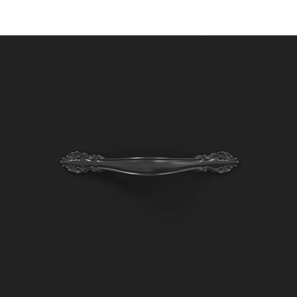 Coffee table, black, 50x50x40 cm, composite wood