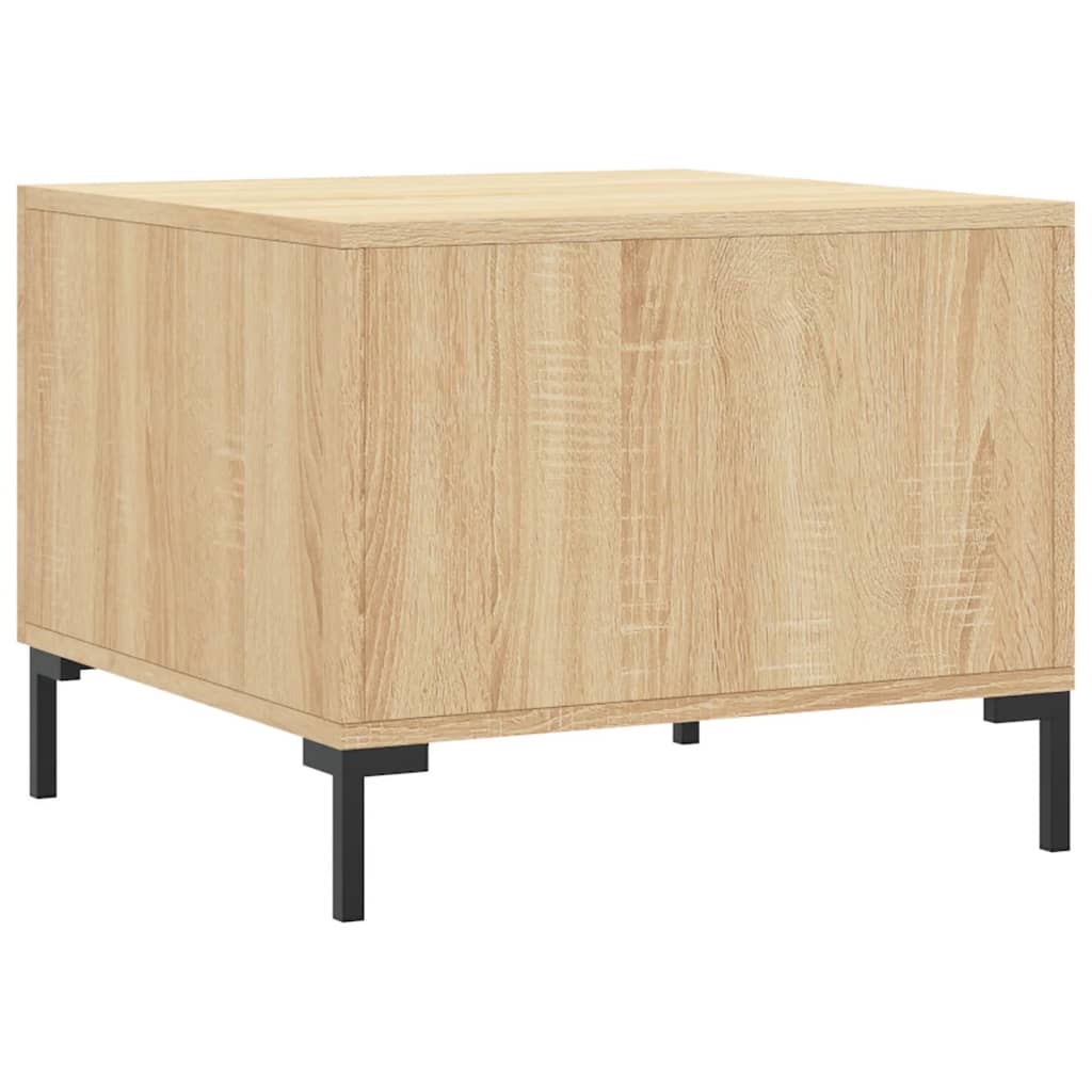 Coffee tables 2 pcs. sonoma oak 50x50x40 cm composite wood