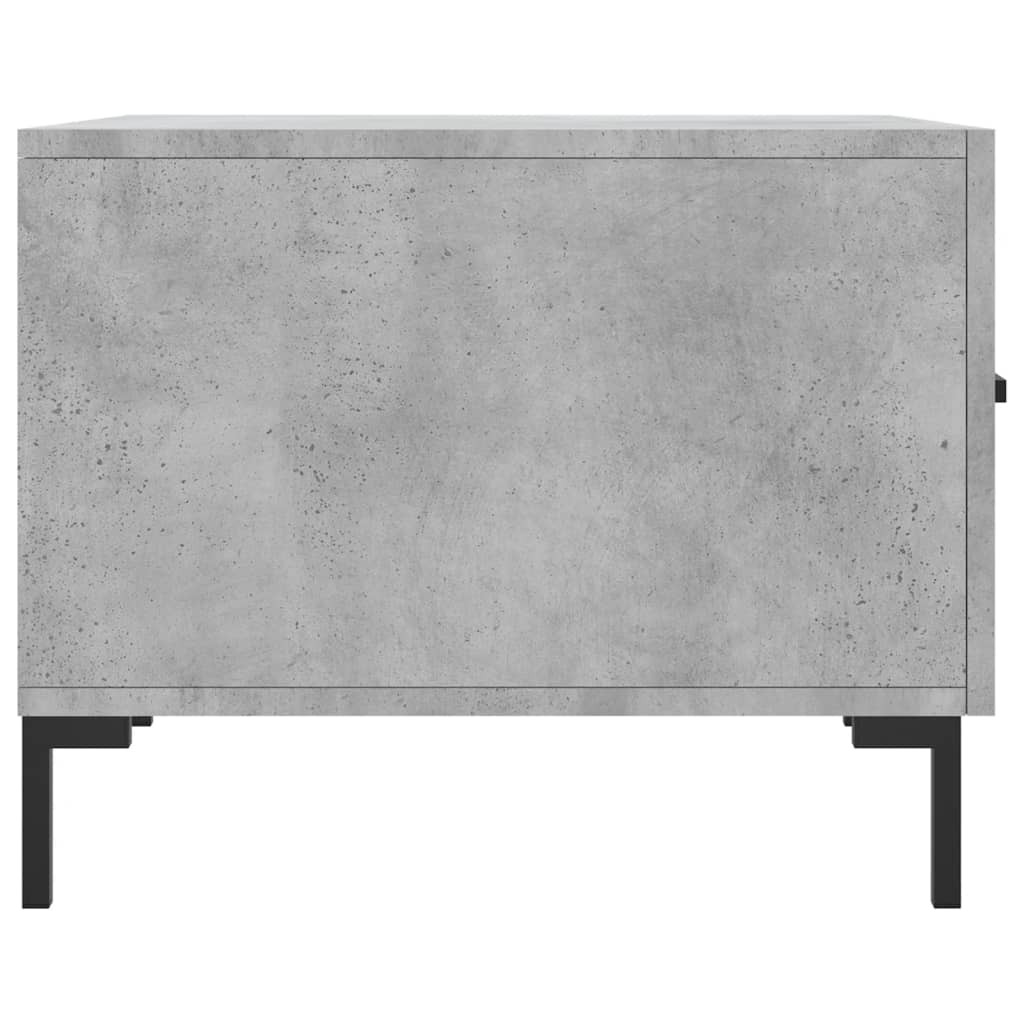 Coffee tables, 2 pcs., concrete gray, 50x50x40 cm, composite wood