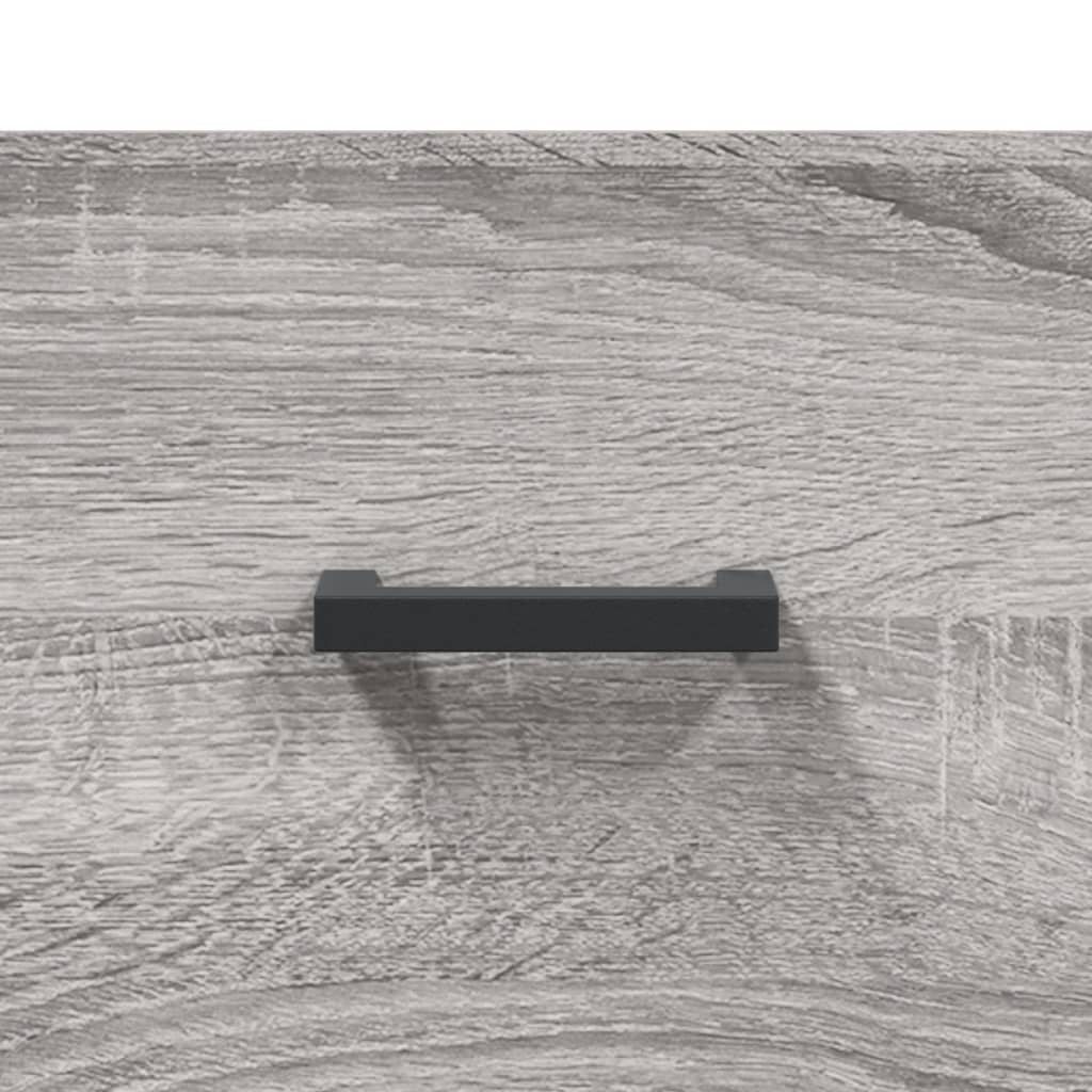 Coffee table, sonoma grey, 50x50x40 cm, processed wood