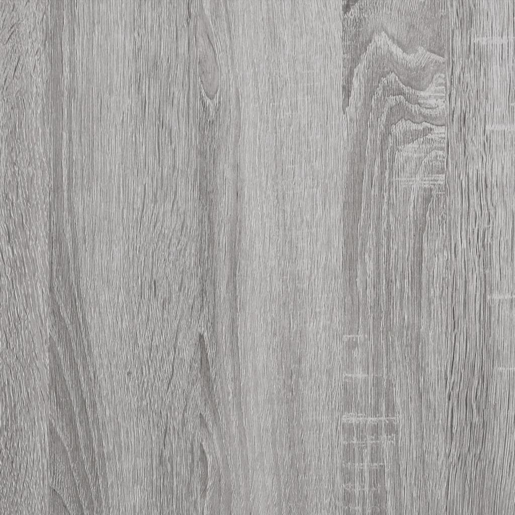 Coffee table, sonoma grey, 50x50x40 cm, processed wood
