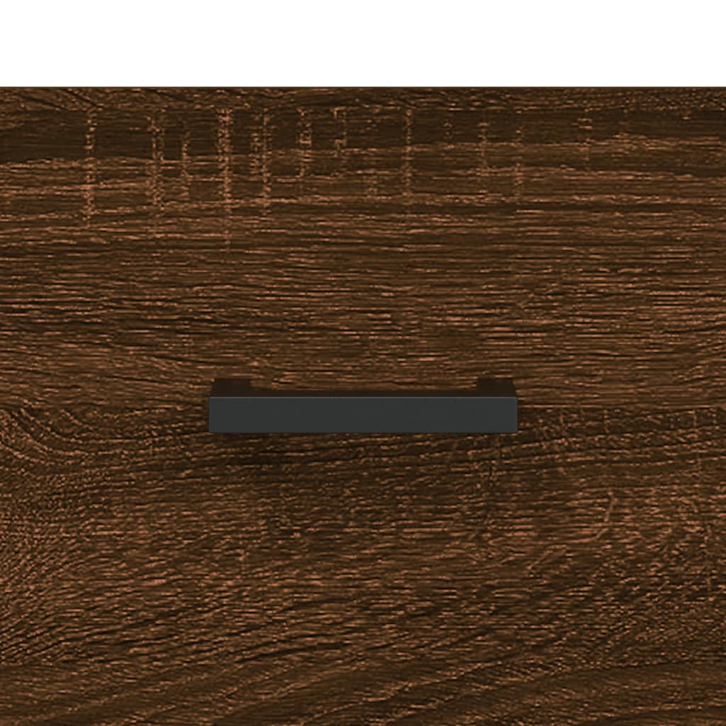 Coffee table, brown oak, 50x50x40 cm, processed wood