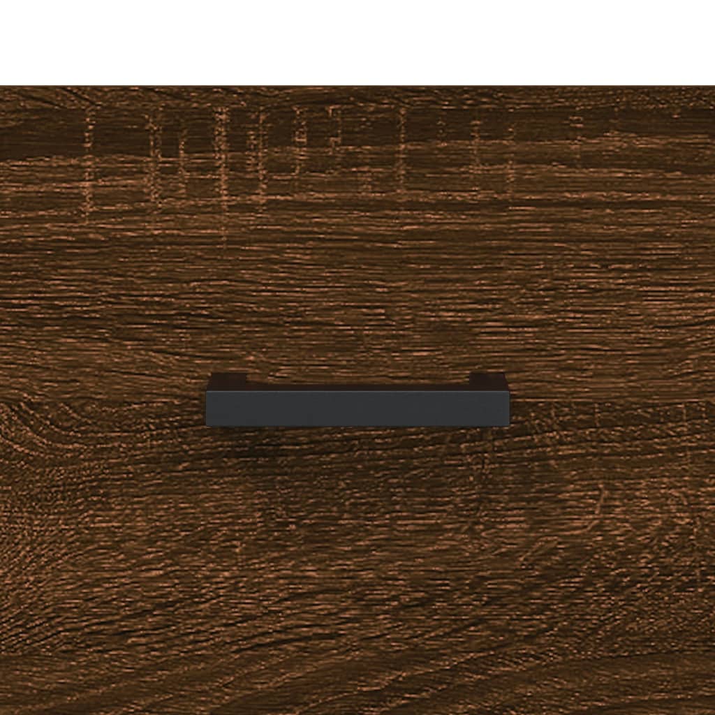 Coffee tables, 2 pcs. brown oak, 50x50x40 cm, composite wood