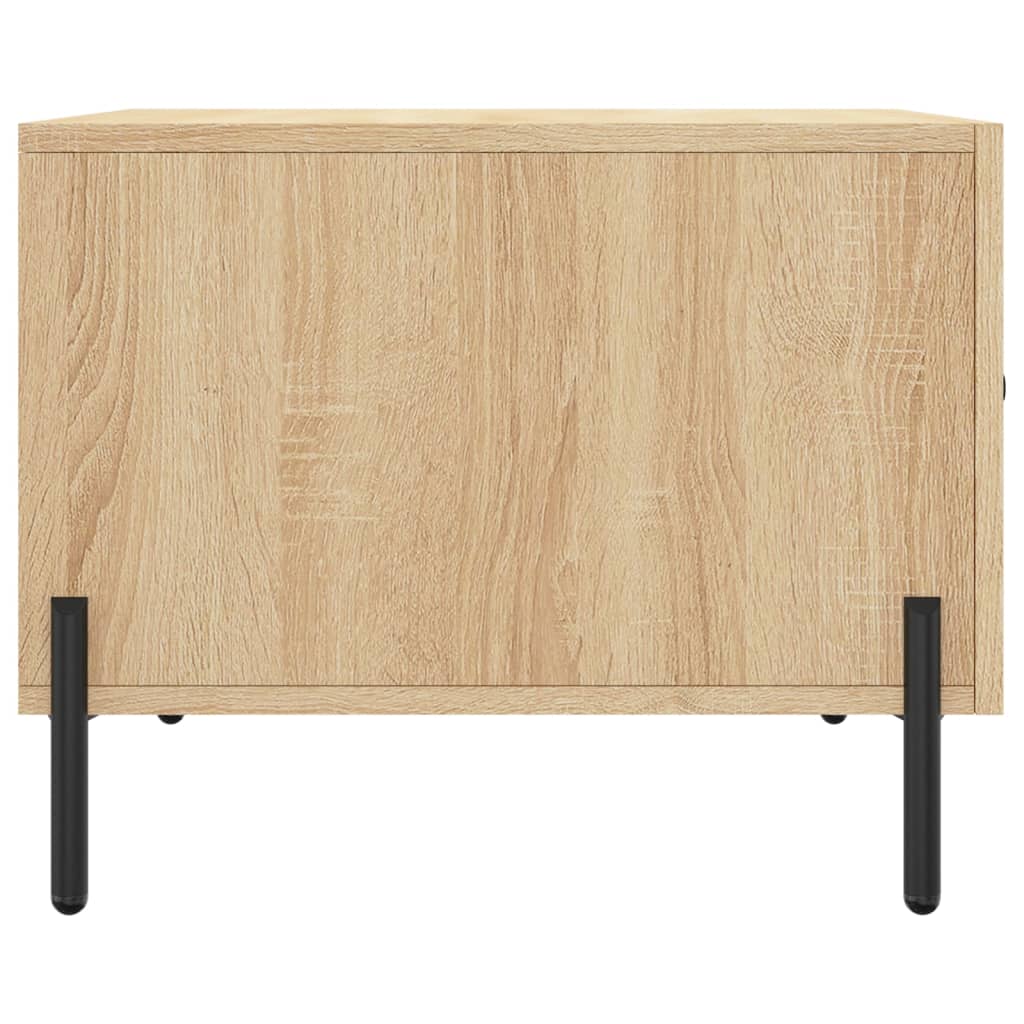 Coffee tables 2 pcs. sonoma oak 50x50x40 cm composite wood