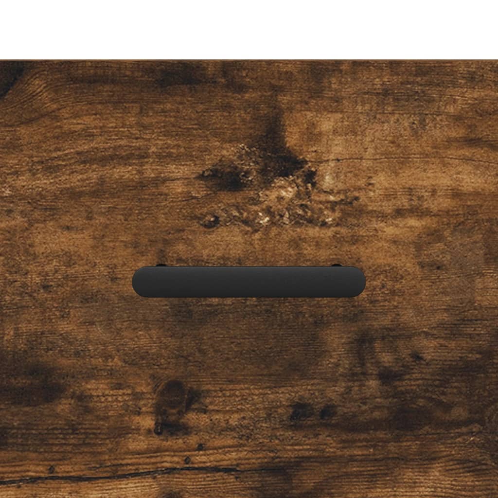 Coffee table, smoky oak, 50x50x40 cm, processed wood