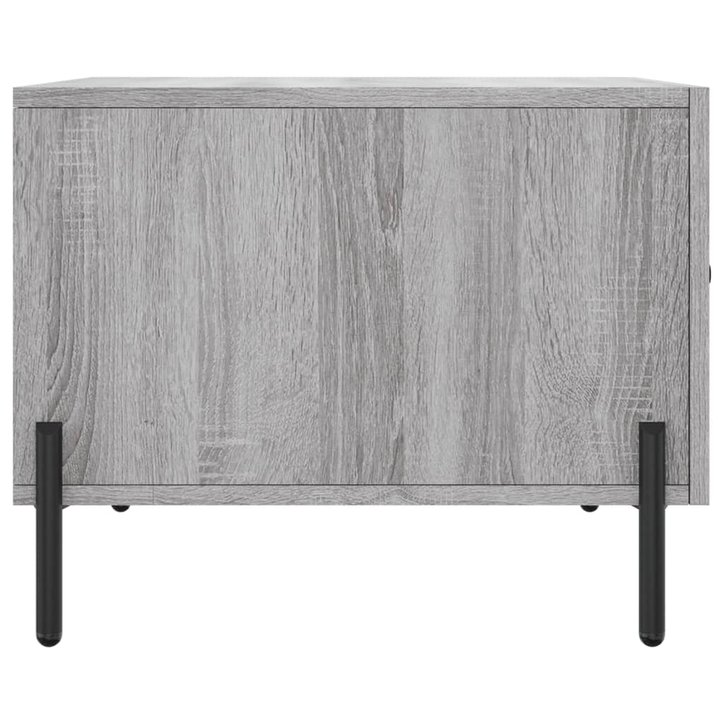Coffee tables, 2 pcs., sonoma gray, 50x50x40 cm, composite wood