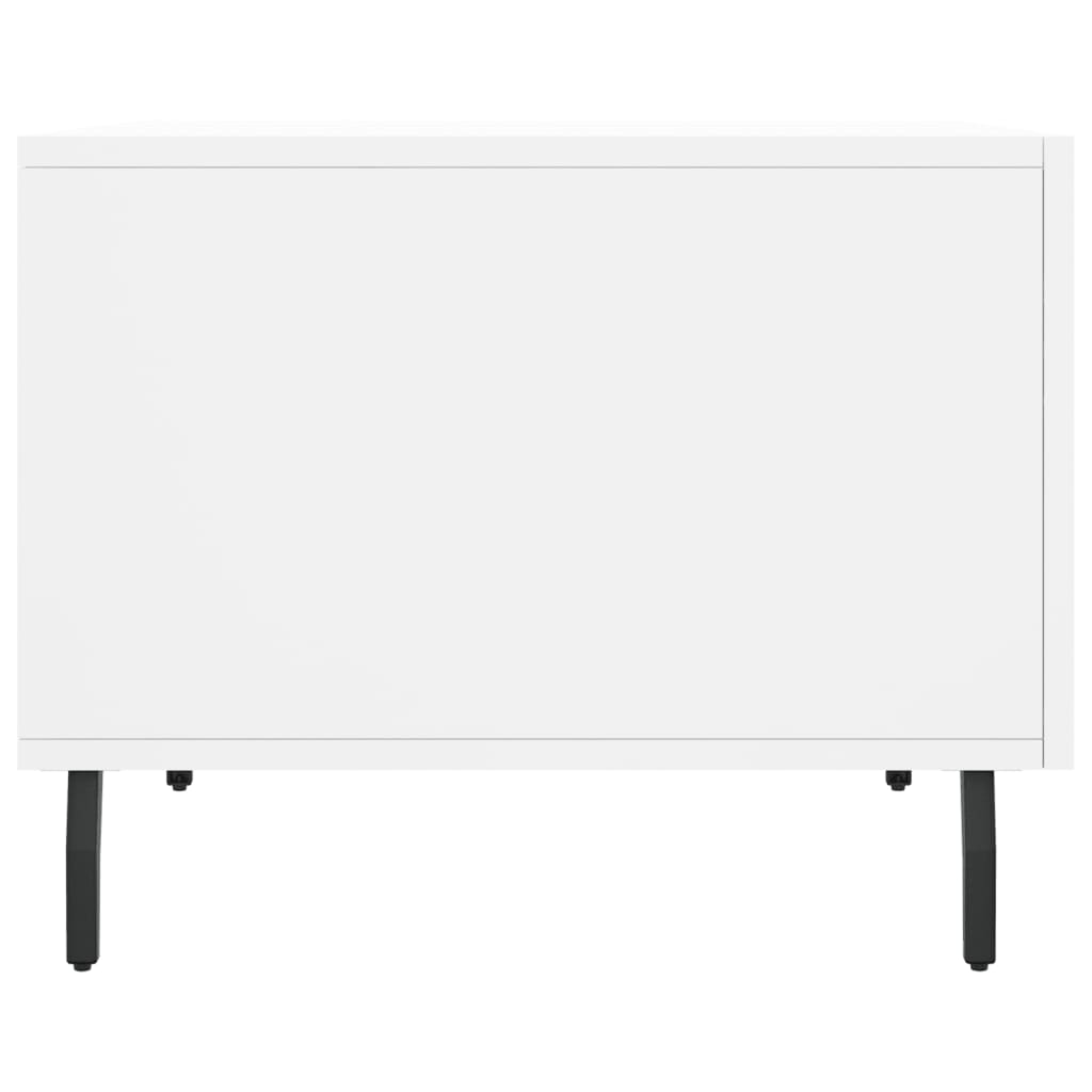 Coffee table, white, 50x50x40 cm, composite wood