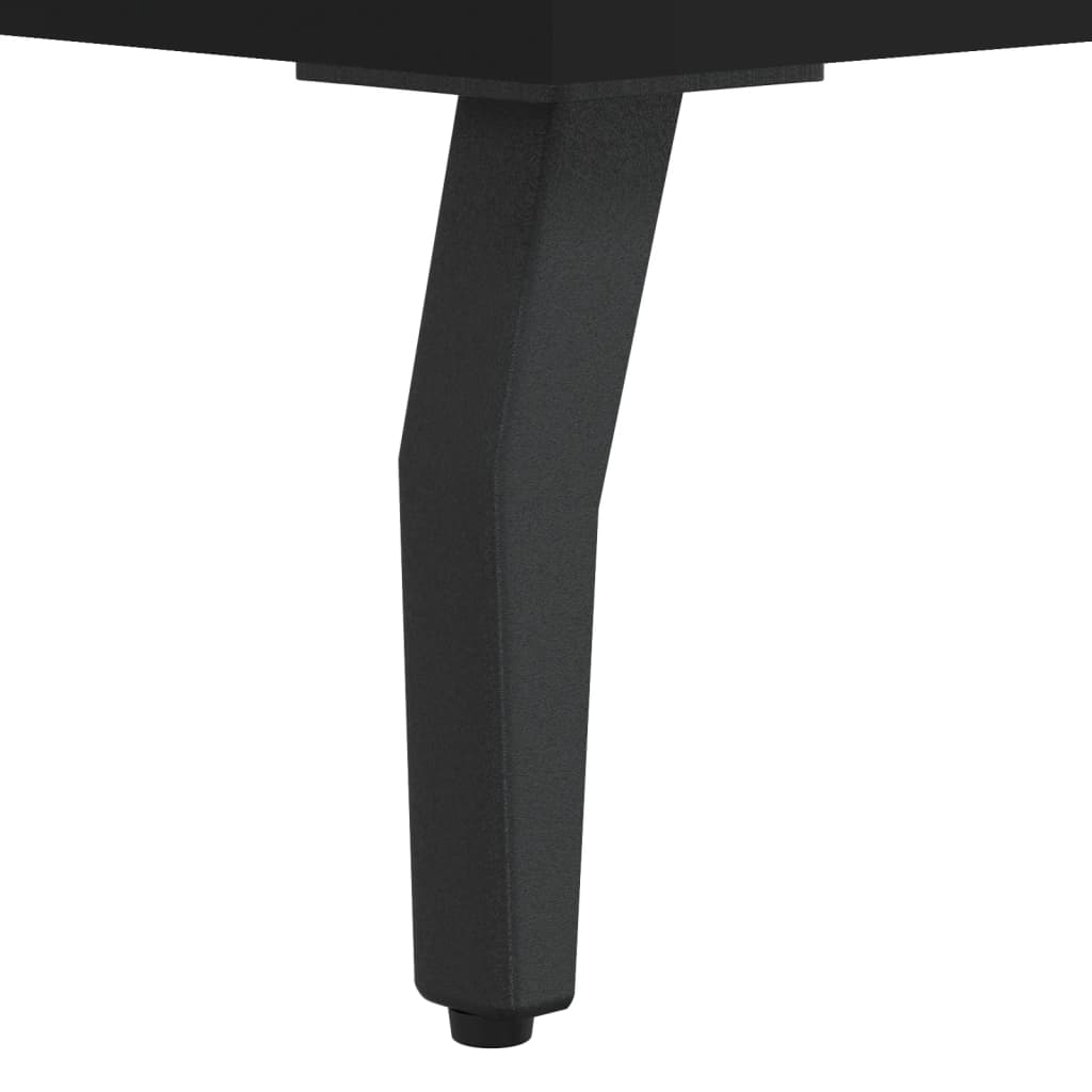 Coffee table, black, 50x50x40 cm, composite wood