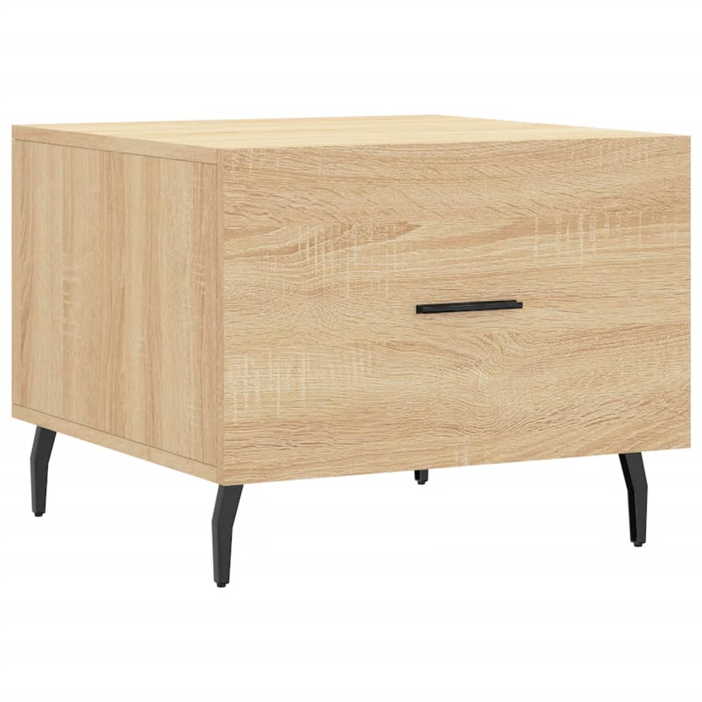 Coffee tables 2 pcs. sonoma oak 50x50x40 cm composite wood