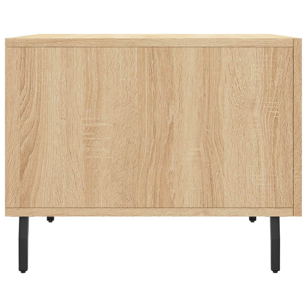 Coffee tables 2 pcs. sonoma oak 50x50x40 cm composite wood