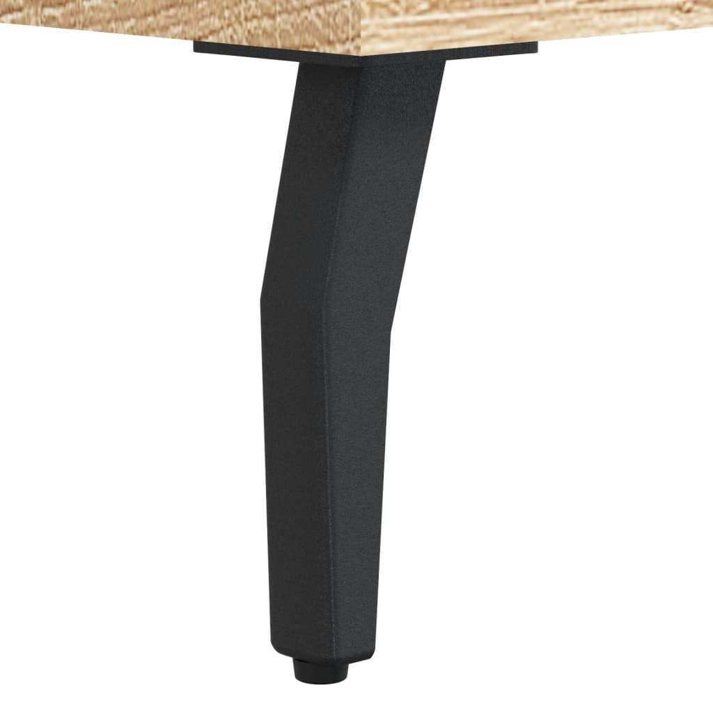 Coffee tables 2 pcs. sonoma oak 50x50x40 cm composite wood