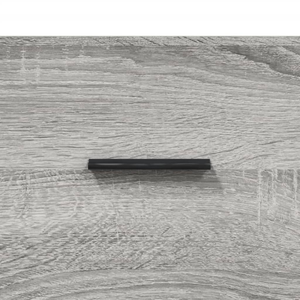 Coffee table, sonoma grey, 50x50x40 cm, processed wood