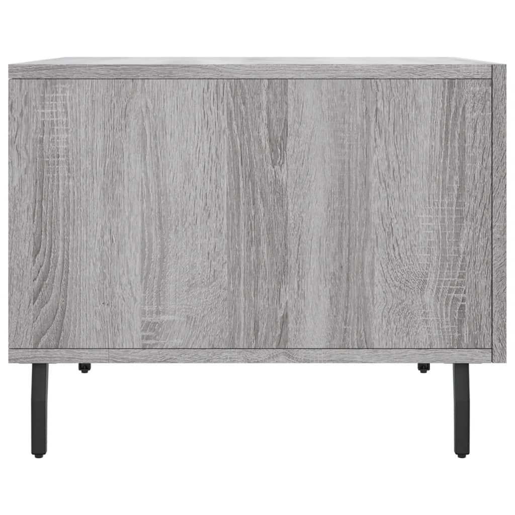 Coffee tables, 2 pcs., sonoma gray, 50x50x40 cm, composite wood