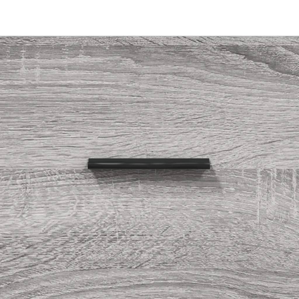 Coffee tables, 2 pcs., sonoma gray, 50x50x40 cm, composite wood