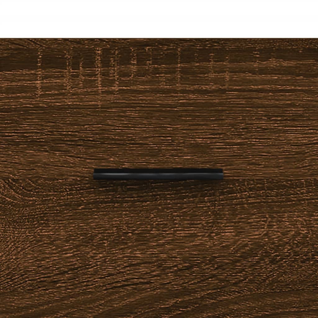 Coffee table, brown oak, 50x50x40 cm, processed wood