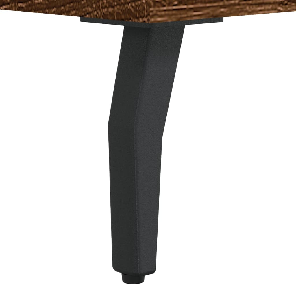 Coffee table, brown oak, 50x50x40 cm, processed wood