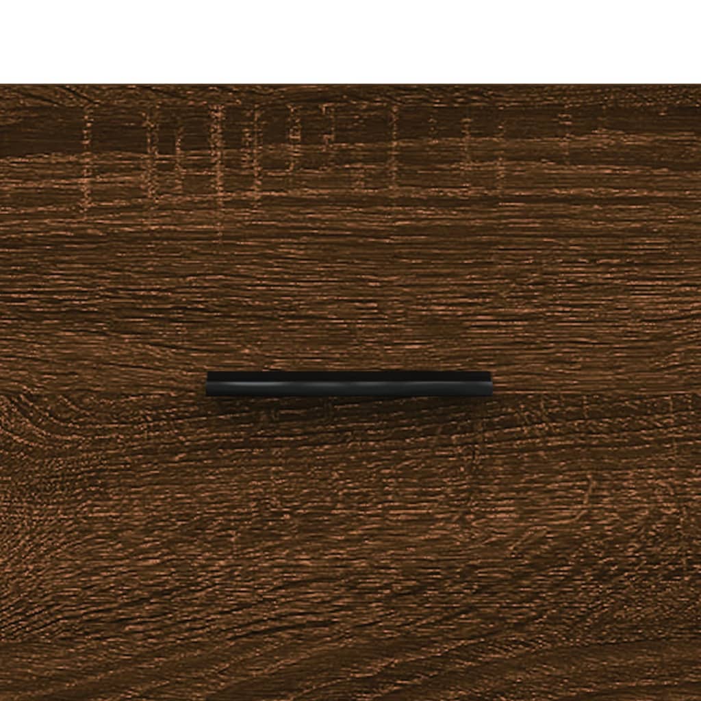 Coffee tables, 2 pcs. brown oak, 50x50x40 cm, composite wood