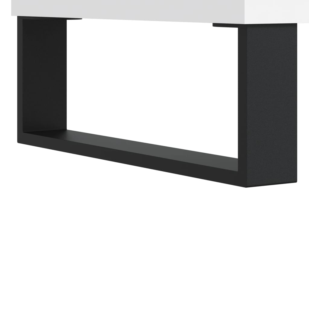 Coffee table, white, 50x50x40 cm, composite wood