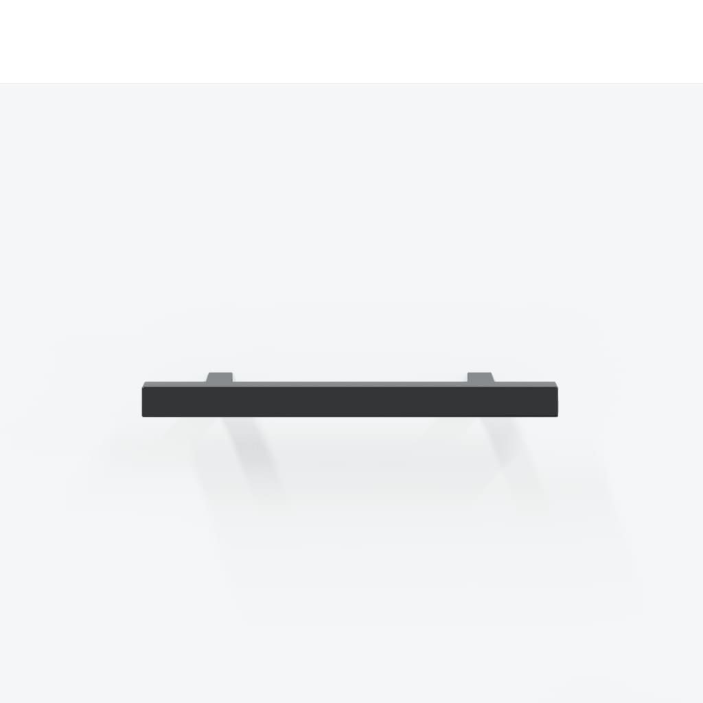 Coffee tables, 2 pcs., white, 50x50x40 cm, composite wood