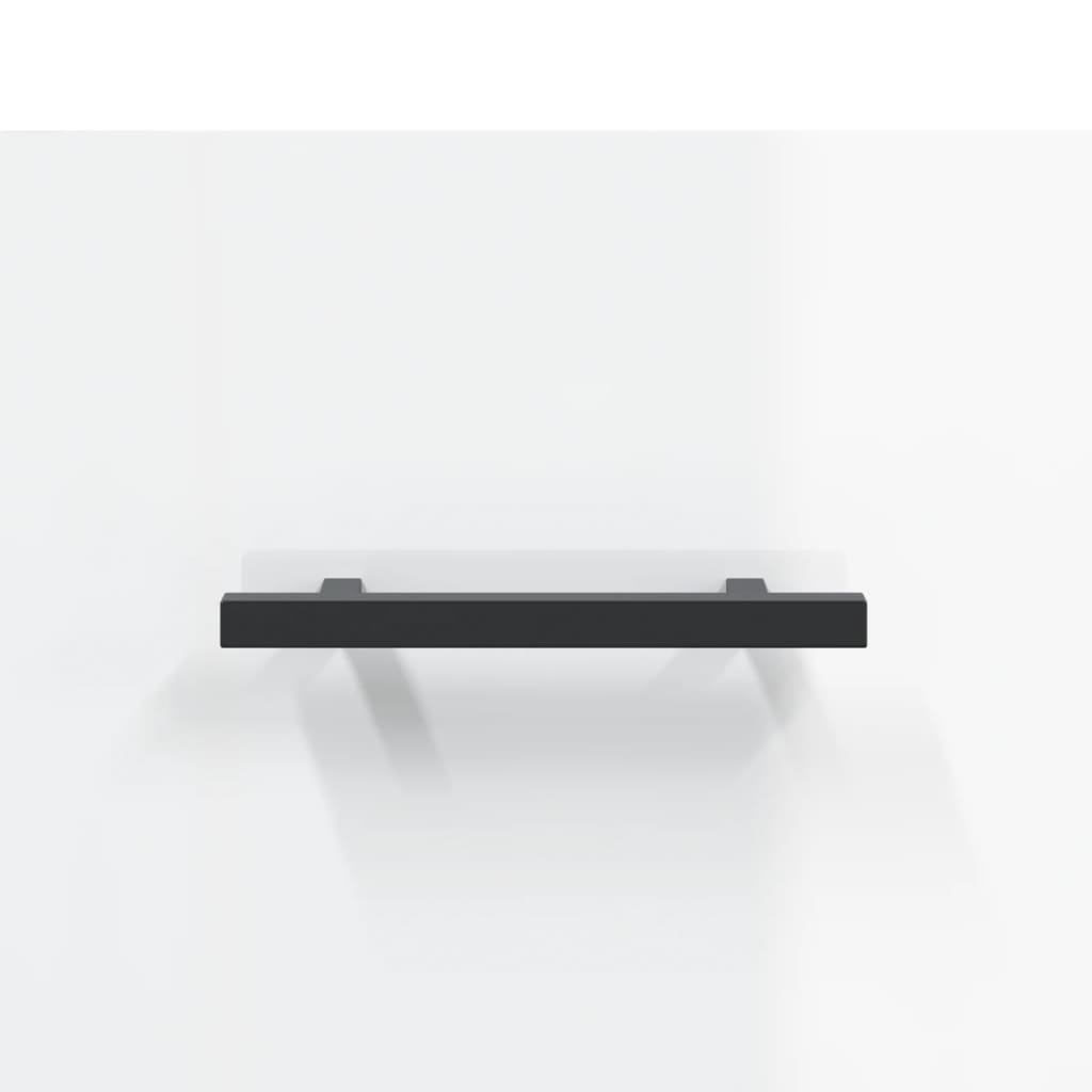 Coffee table, glossy white, 50x50x40 cm, composite wood