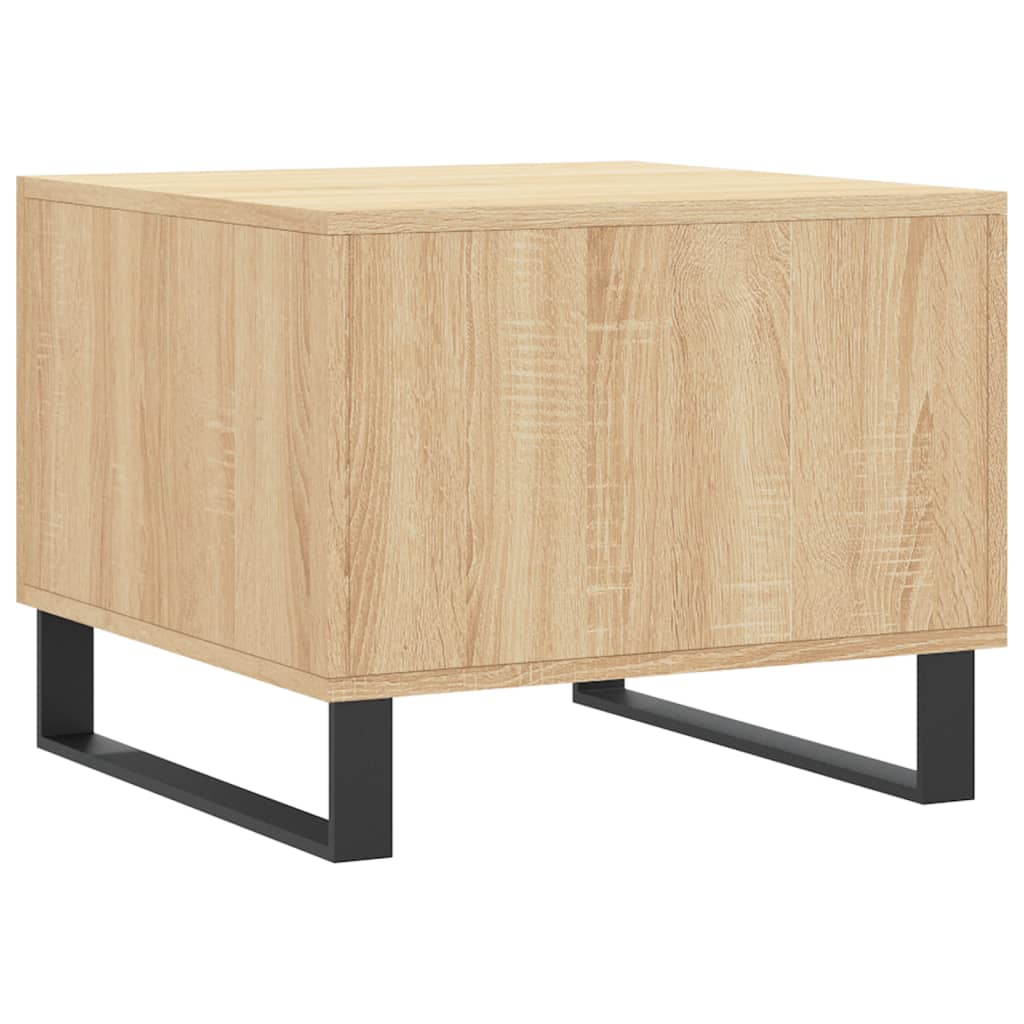 Coffee tables 2 pcs. sonoma oak 50x50x40 cm composite wood