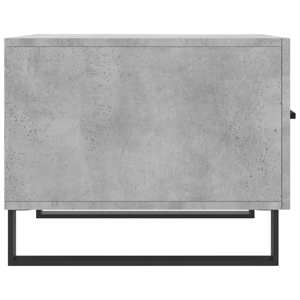 Coffee table, concrete gray, 50x50x40 cm, composite wood