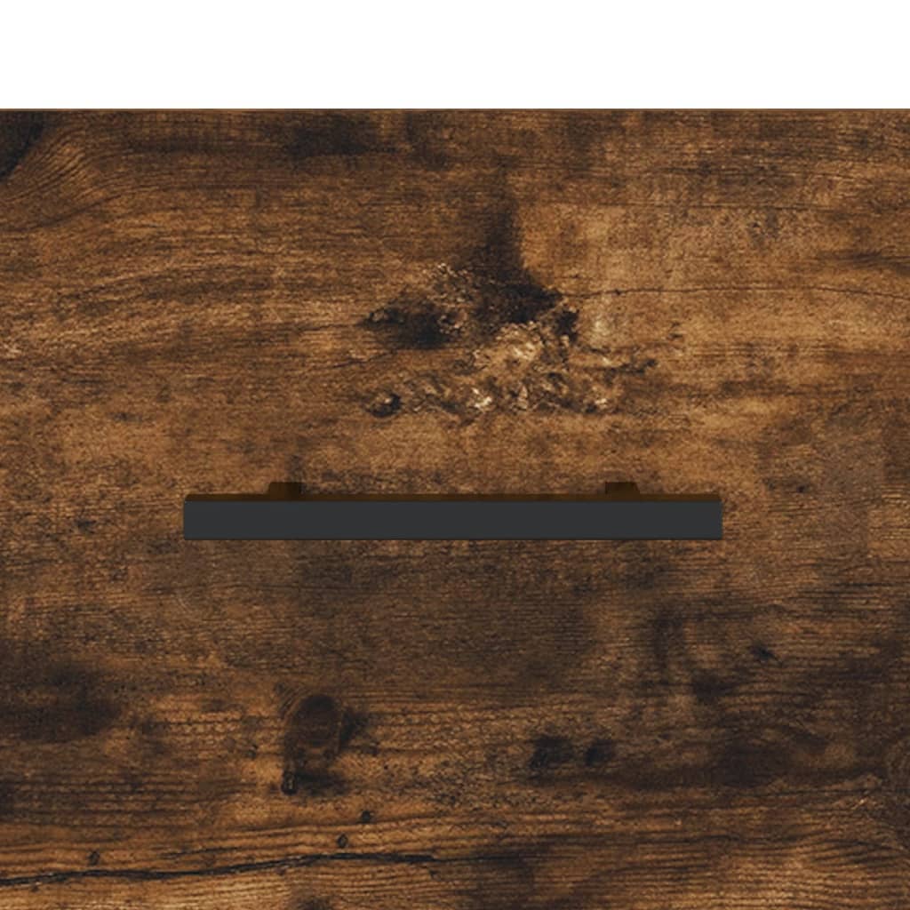 Coffee table, smoky oak, 50x50x40 cm, processed wood