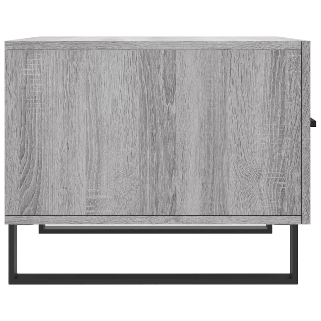 Coffee table, sonoma grey, 50x50x40 cm, processed wood