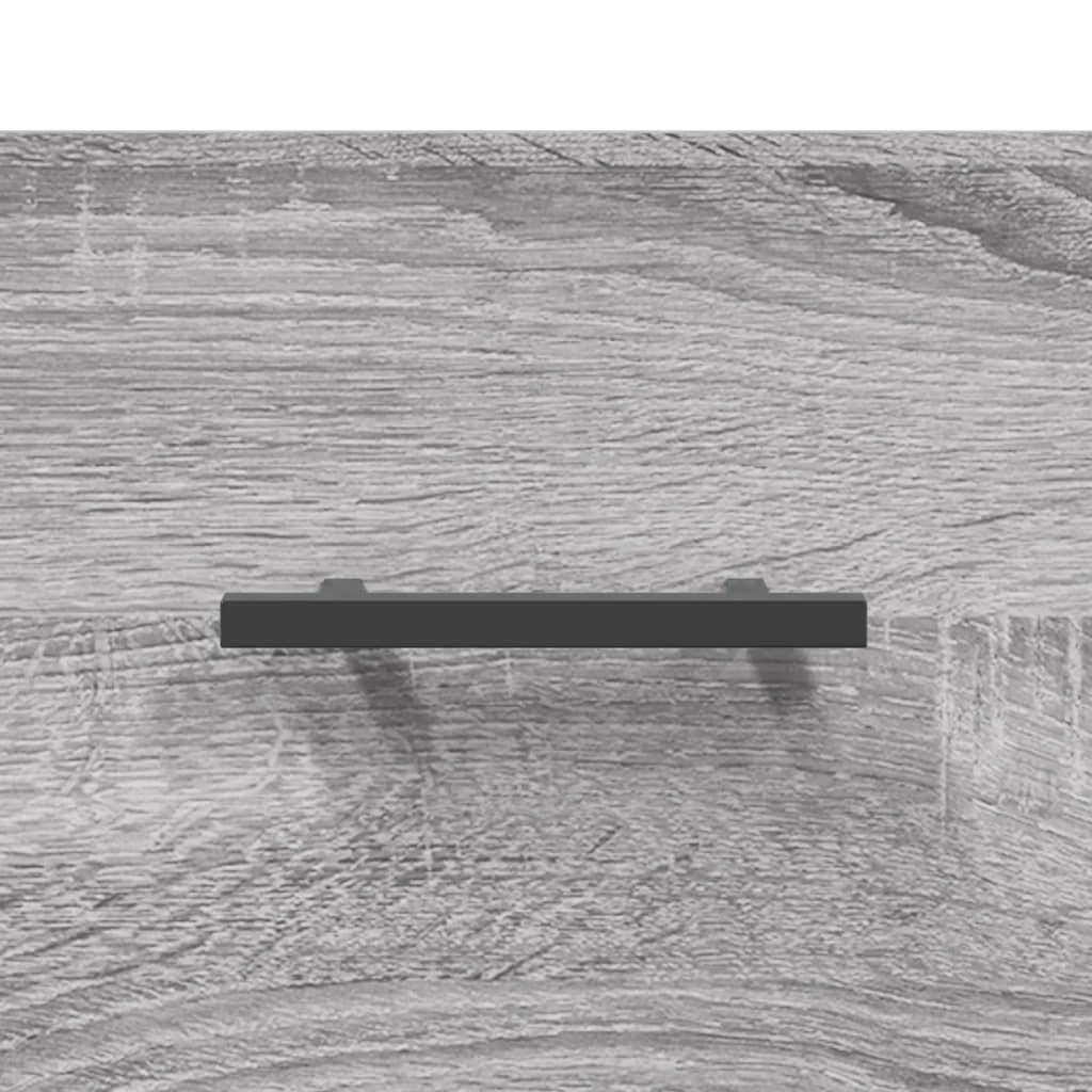 Coffee table, sonoma grey, 50x50x40 cm, processed wood