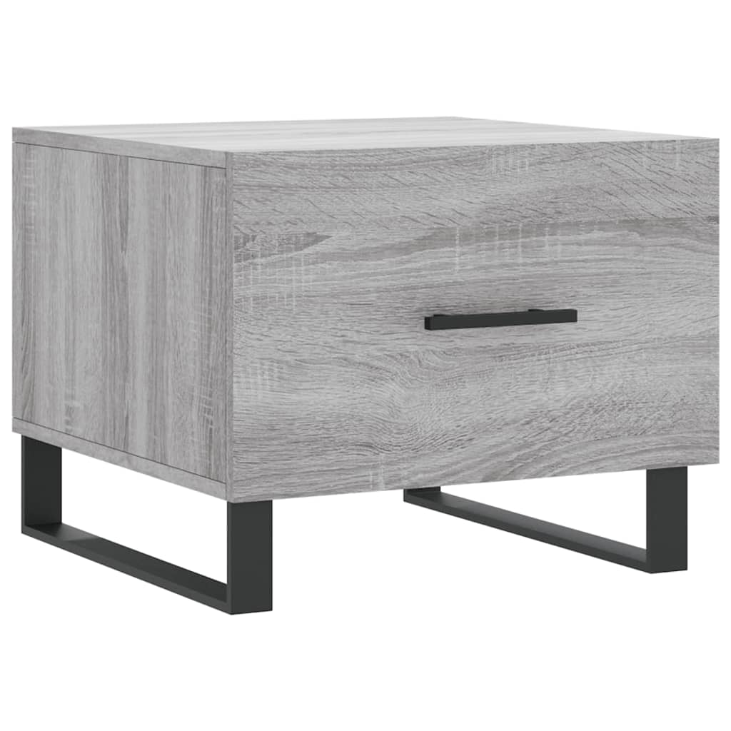 Coffee tables, 2 pcs., sonoma gray, 50x50x40 cm, composite wood
