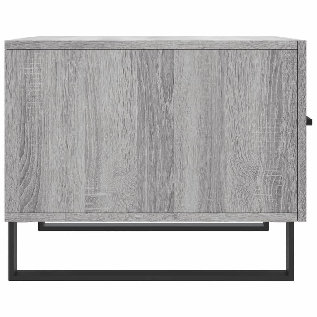 Coffee tables, 2 pcs., sonoma gray, 50x50x40 cm, composite wood