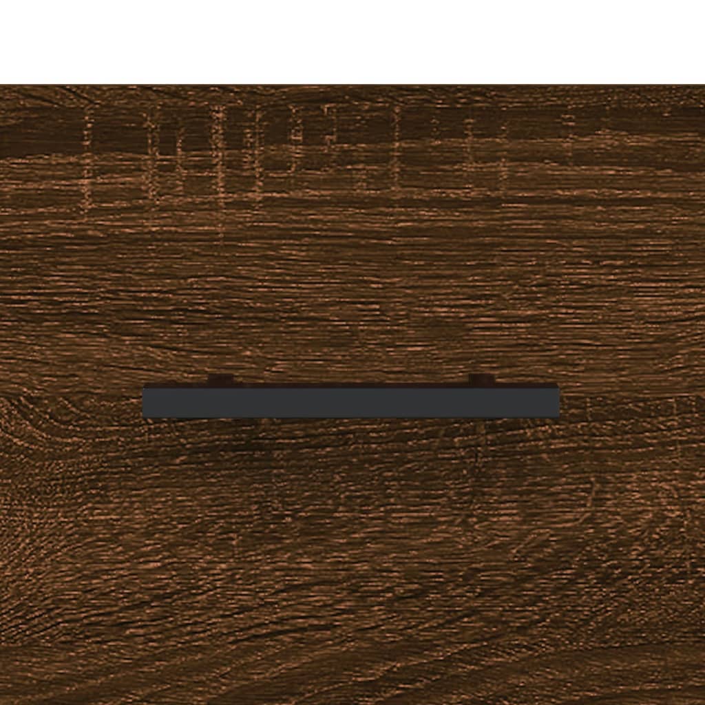 Coffee tables, 2 pcs. brown oak, 50x50x40 cm, composite wood