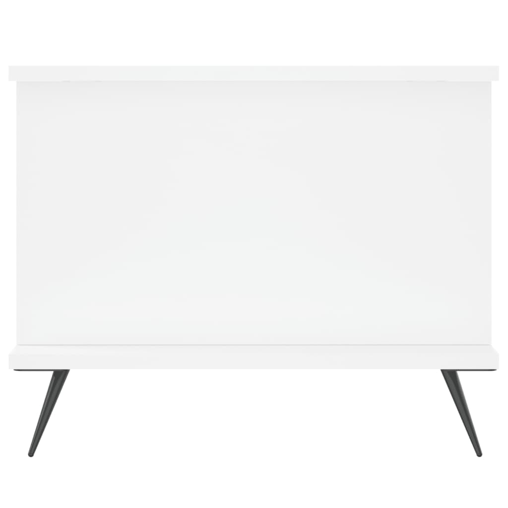 Coffee table, white, 90x50x40 cm, processed wood