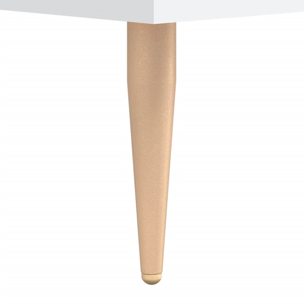 Coffee table, white, 90x50x40 cm, processed wood