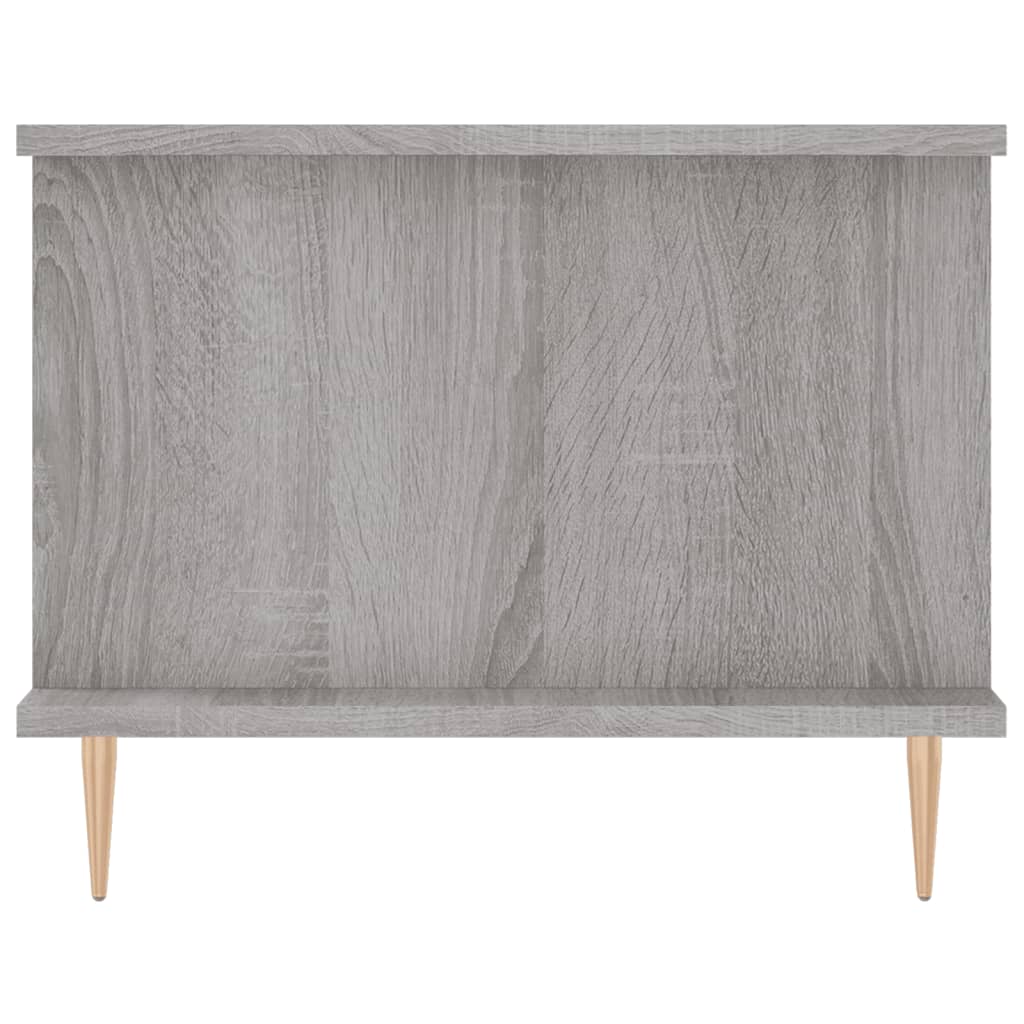 Coffee table, sonoma grey, 90x50x40 cm, processed wood