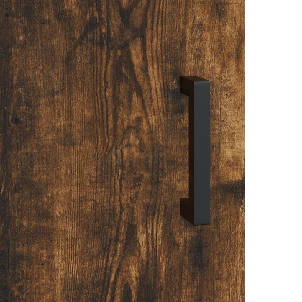 Coffee table, smoky oak, 90x50x40 cm, processed wood