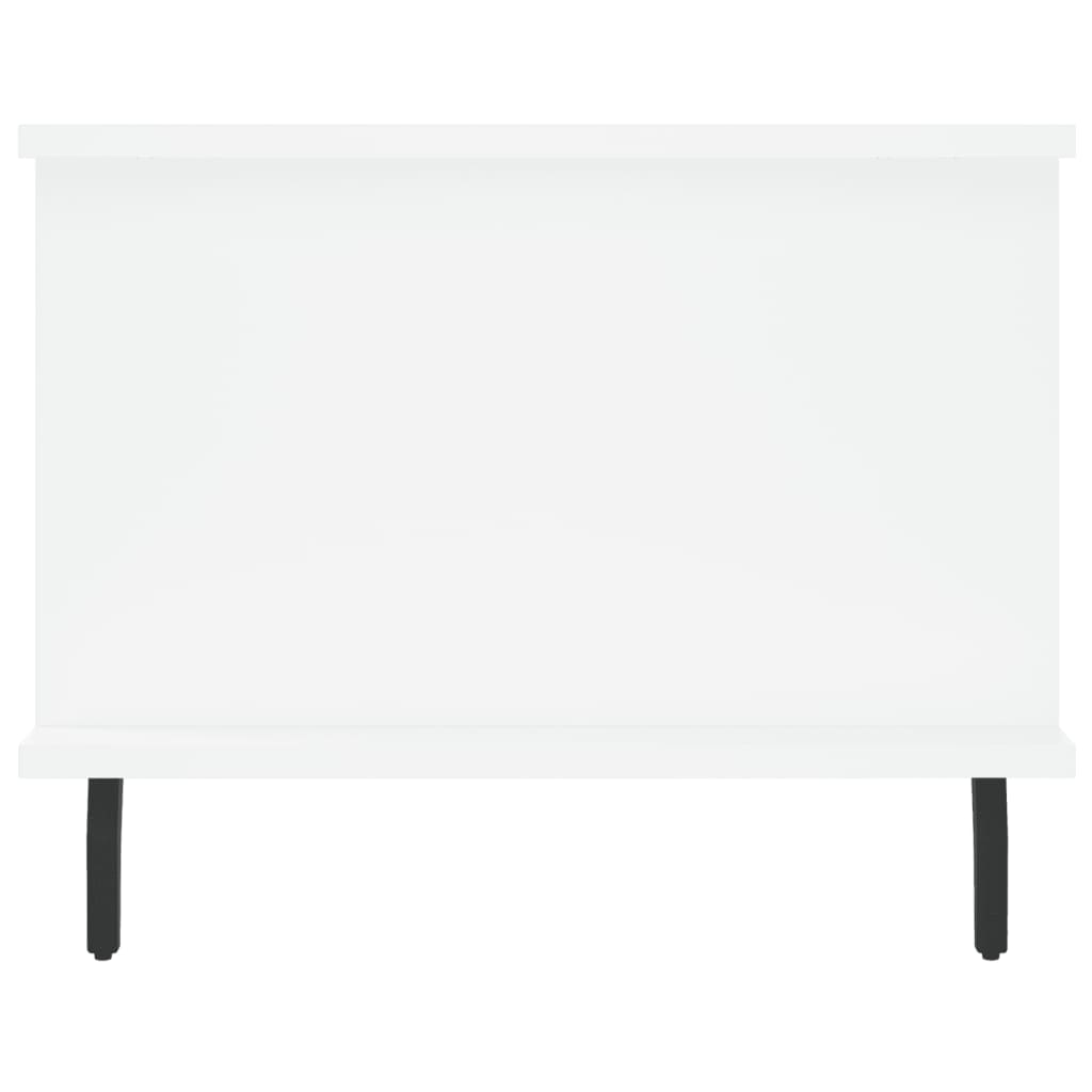 Coffee table, white, 90x50x40 cm, processed wood