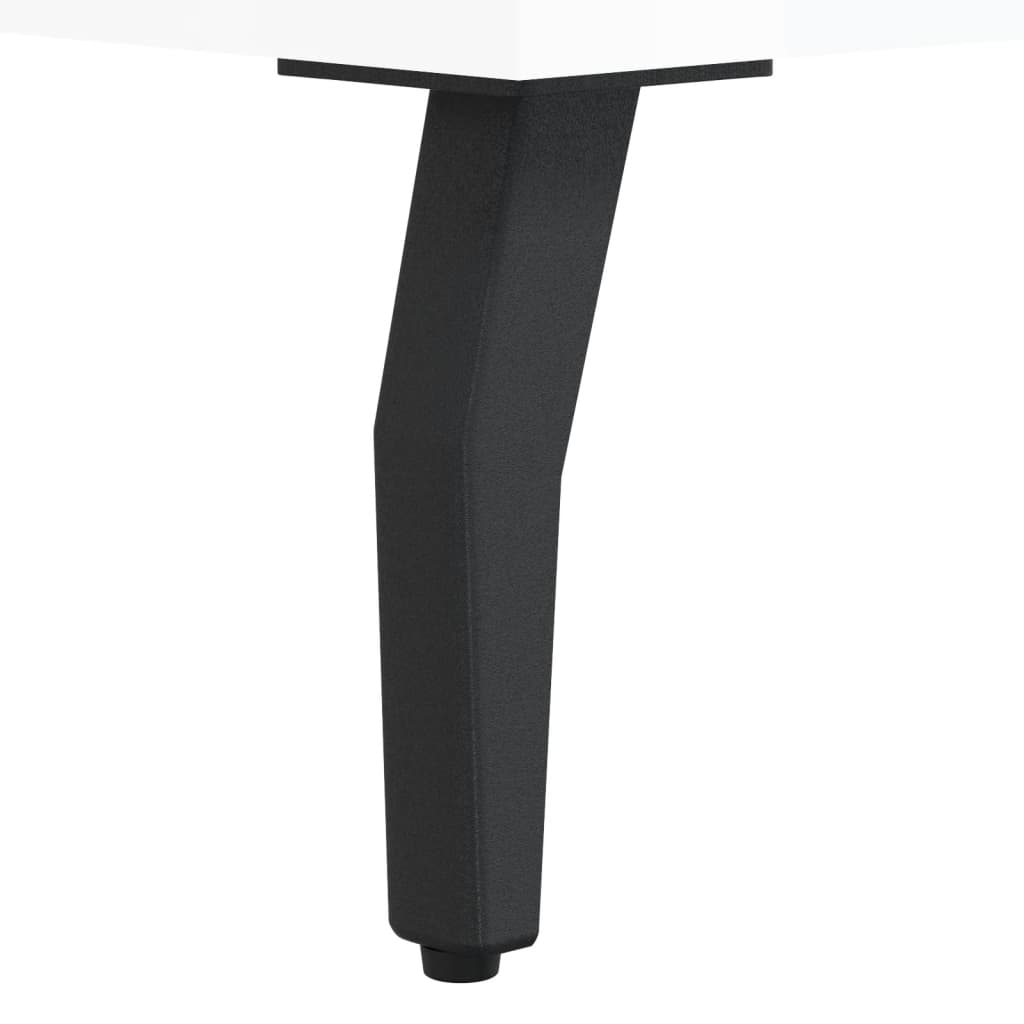 Coffee table, glossy white, 90x50x40 cm, composite wood