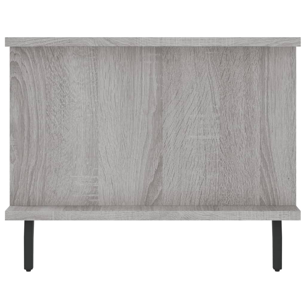 Coffee table, sonoma grey, 90x50x40 cm, processed wood