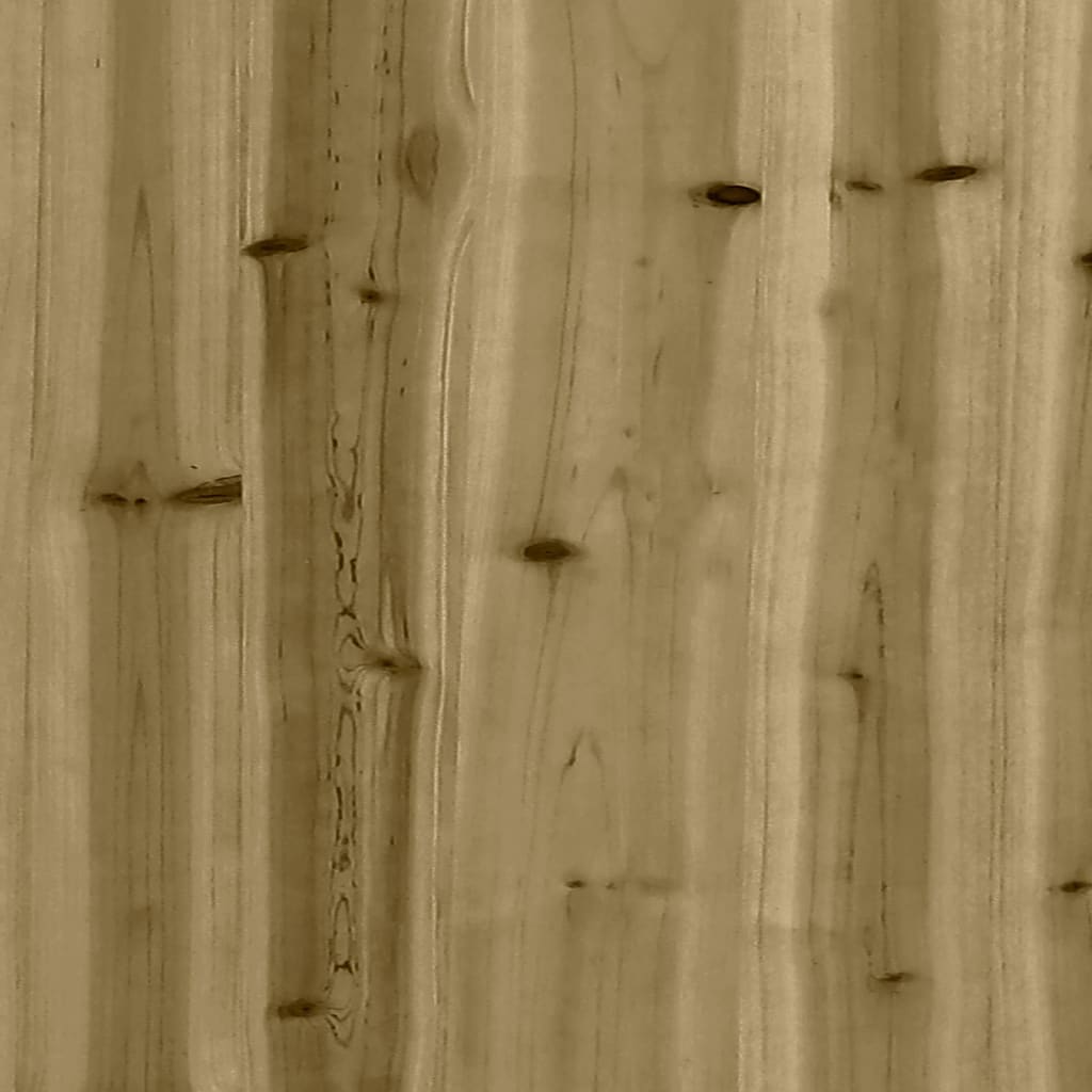 Pat înălțat grădină design gard 100x50x70 cm lemn impregnat pin