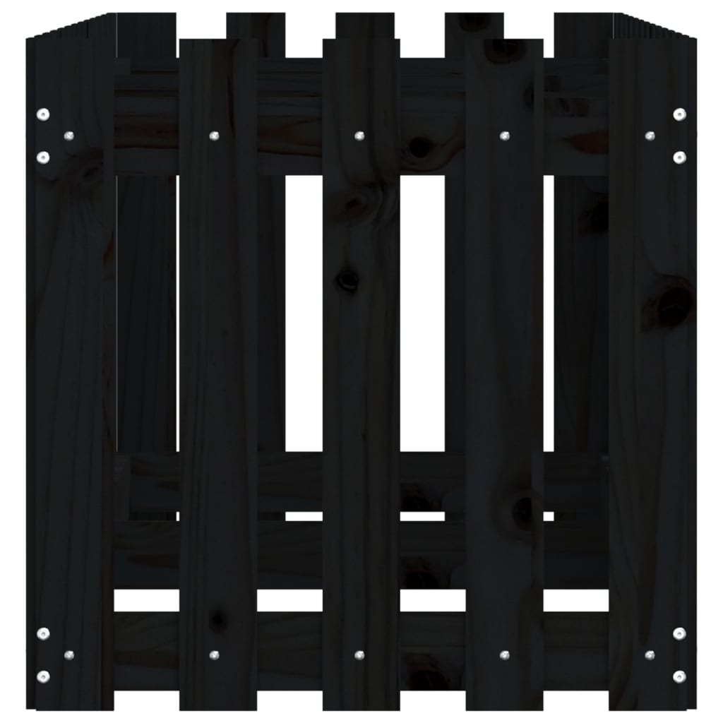 Pat înălțat grădină design gard 150x50x50 cm lemn de pin tratat
