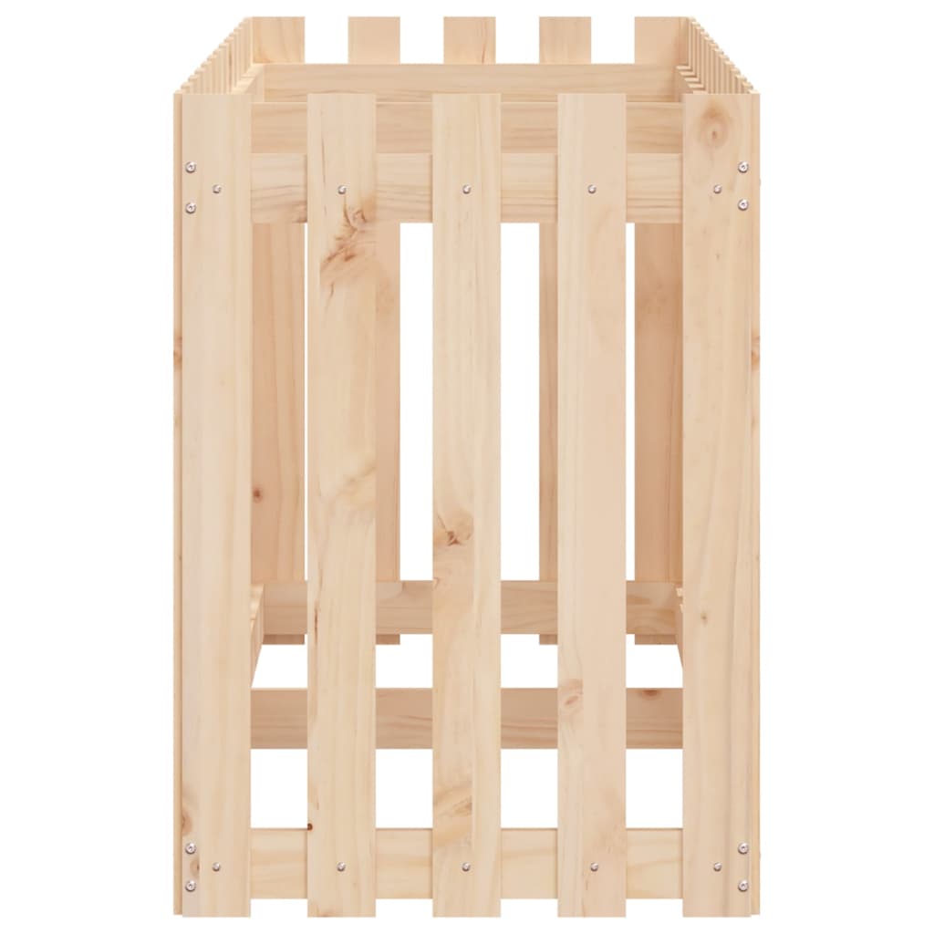 Pat înălțat grădină design gard 150x50x70 cm lemn impregnat pin