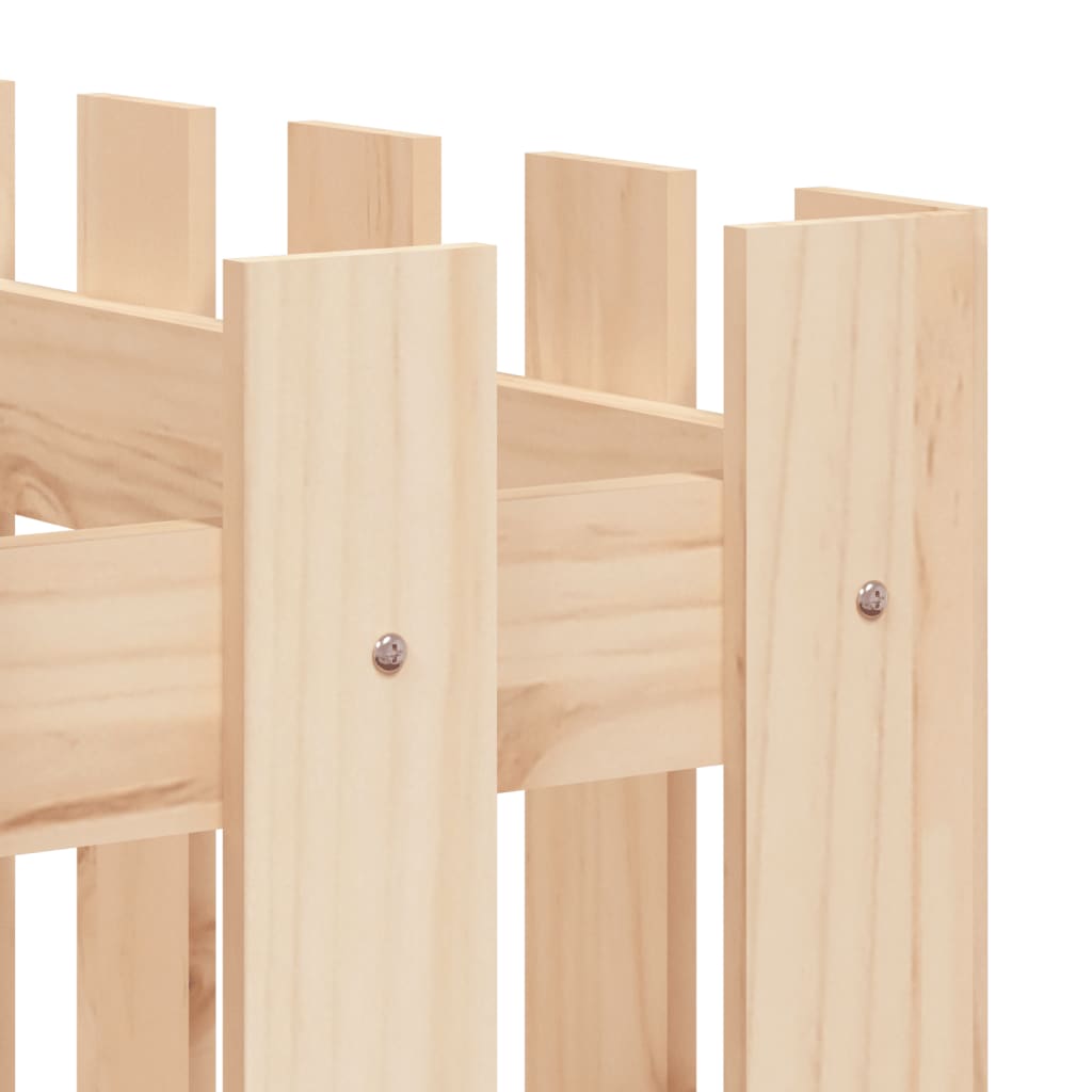 Pat înălțat grădină design gard 150x50x70 cm lemn impregnat pin
