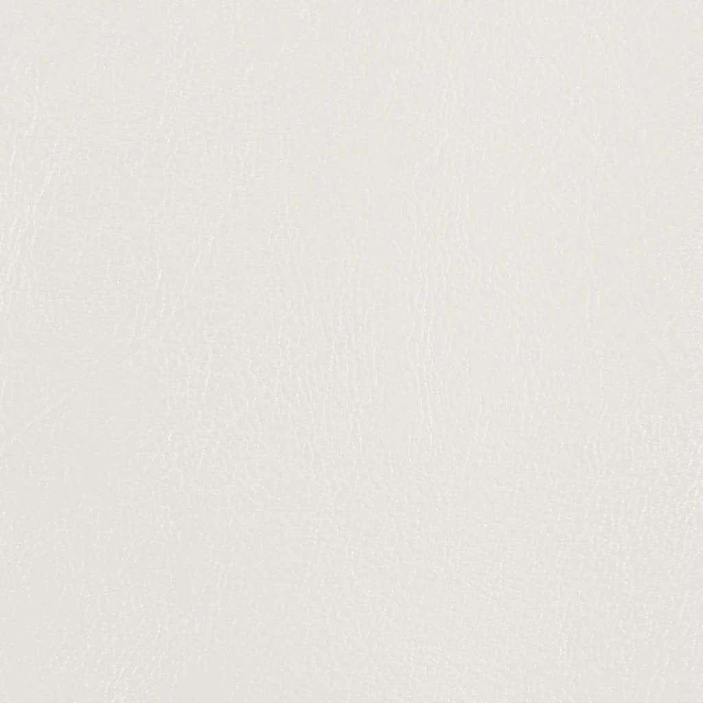Tub type armchair, white, ecological leather