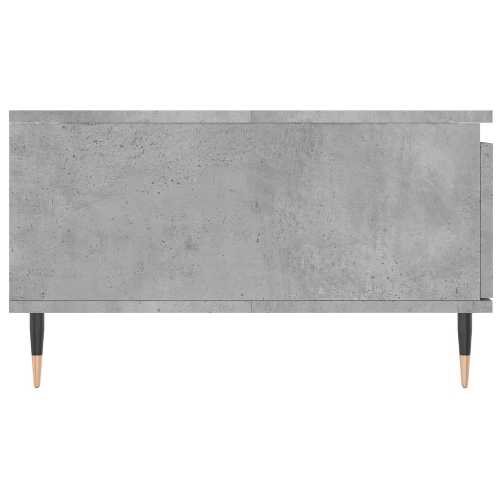 Masă de cafea, gri beton, 90x60x35 cm, lemn compozit