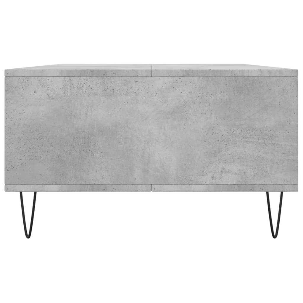 Masă de cafea, gri beton, 104x60x35 cm, lemn compozit