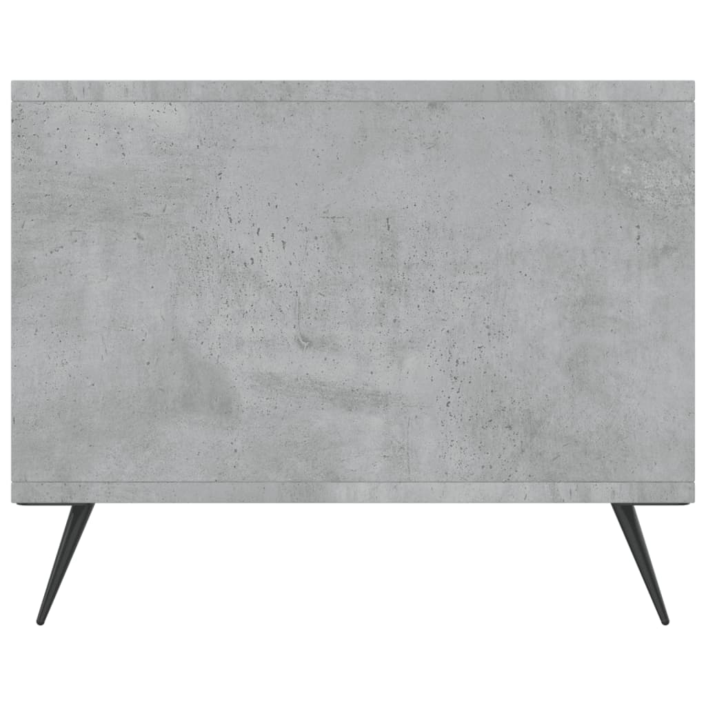 Măsuță de cafea, gri beton, 90x50x40 cm, lemn prelucrat